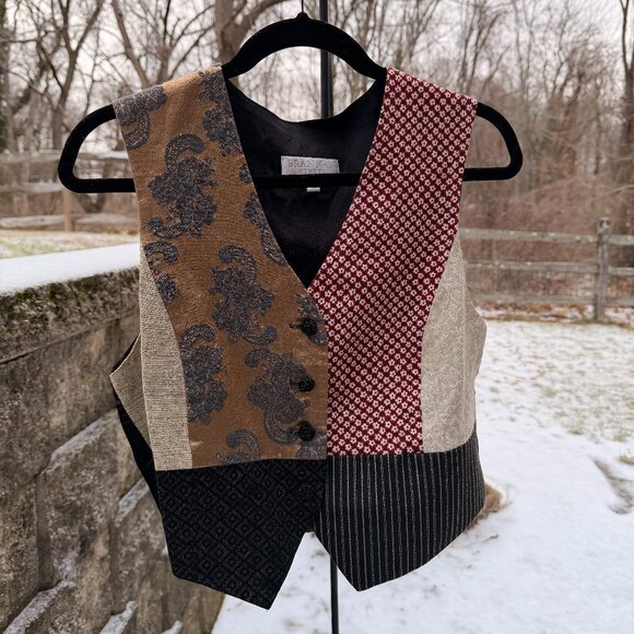 Jackets & Blazers - Vintage Velvet & Sheer Floral Strapless Mini Dress